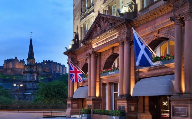 The Waldorf Astoria Edinburgh –  The Caledonian Guerlain Spa win at World Travel Awards